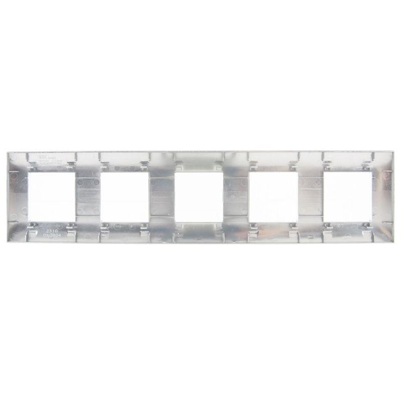 Рамка 5-м SKANDY SK-F35N металл никель IEK SK-M52-M-K50