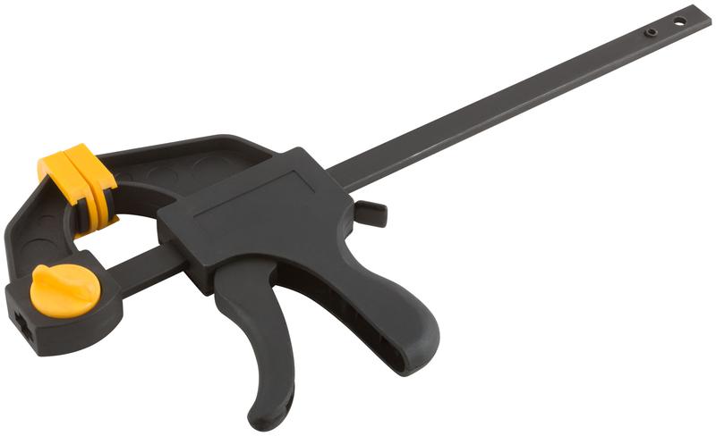 Струбцина нейлоновая пистолетная 200х395х70мм FIT 59271