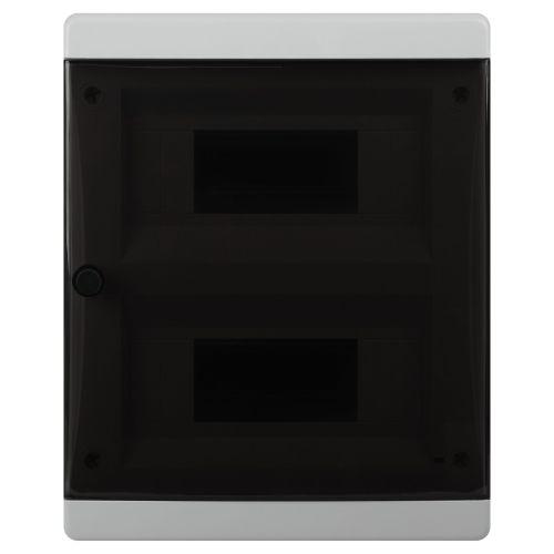 Корпус встраиваемый COMFORT ЩРВ-П-18 IP40 пластик. прозр. крышка бел. Эра Б0067251