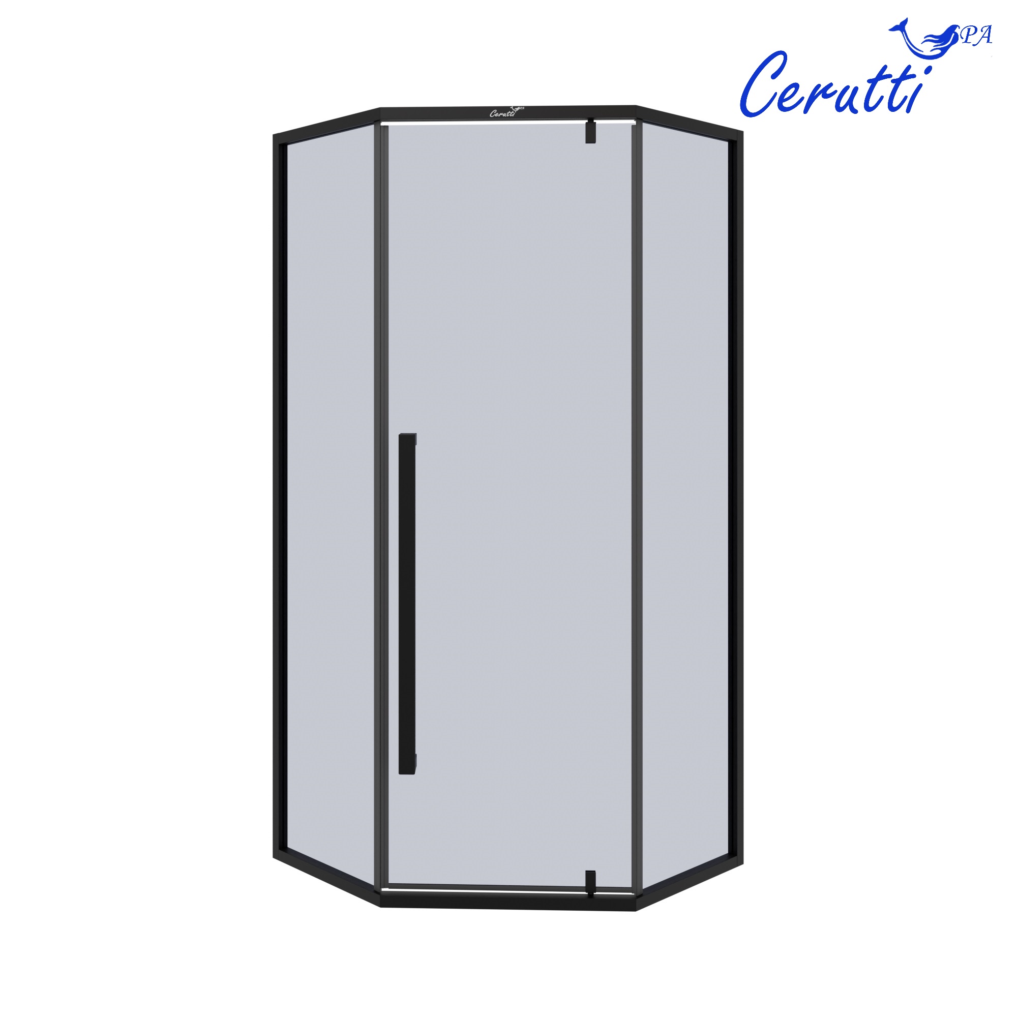 Ограждение C3AB душевое Ceruttispa без поддона (90x90x195)