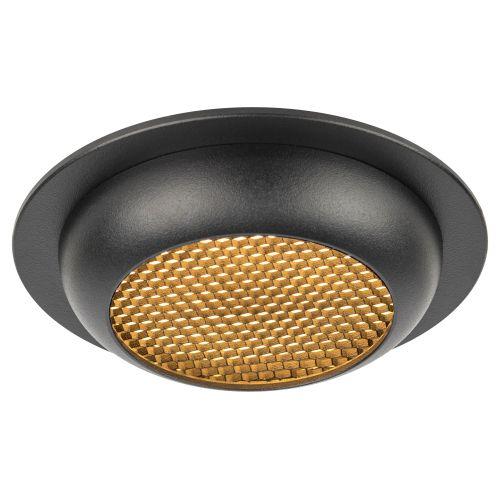 Светильник под лампу GX53 KL111 встраив. BK черн. матов. ЭРА Б0061535