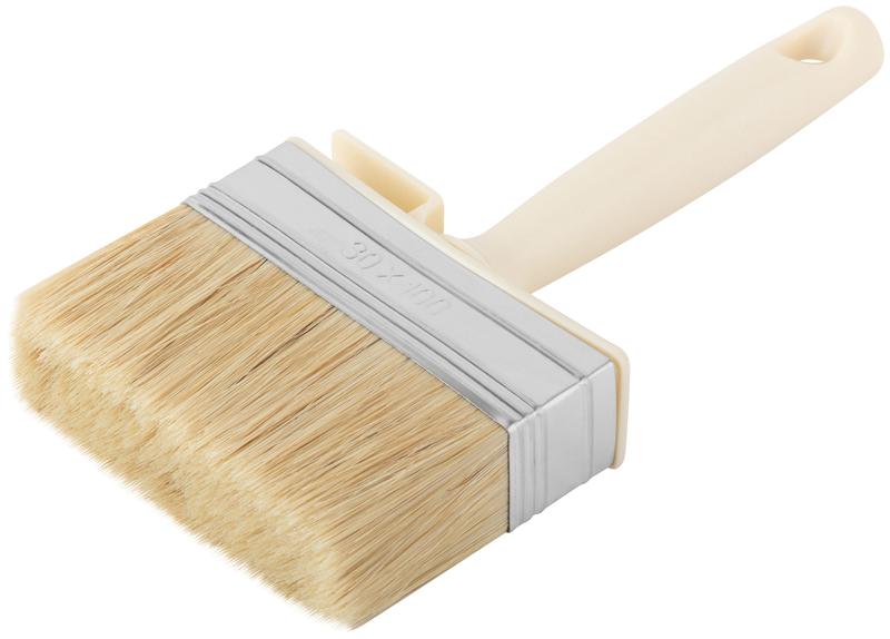 Макловица натуральная светлая щетина пластиковый корпус "мини" 30х100мм FIT 01651