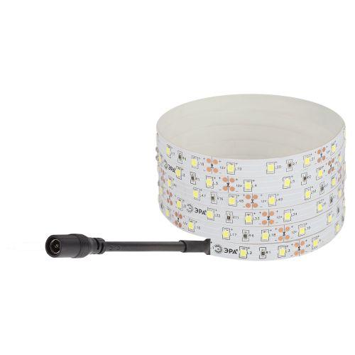 Комплект светодиодной ленты 2835kit-4.8-60-12-IP20-6500 холод. бел. 12В (в комплекте: LED лента на двустороннем скотче; источник питания; коннекторы) (уп.5м) Эра Б0043061