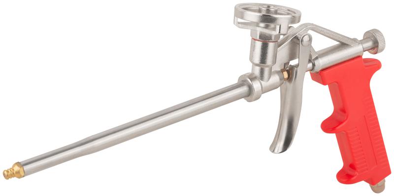 Пистолет для монтажной пены алюм. корпус КУРС 14264