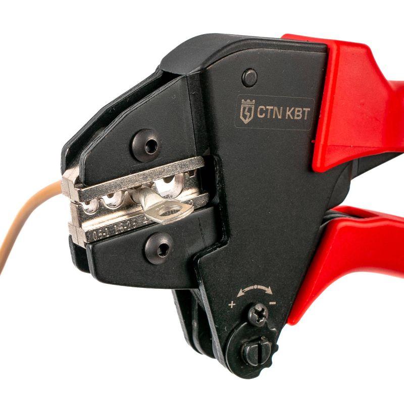 Пресс-клещи с набором матриц CTN КВТ 80102