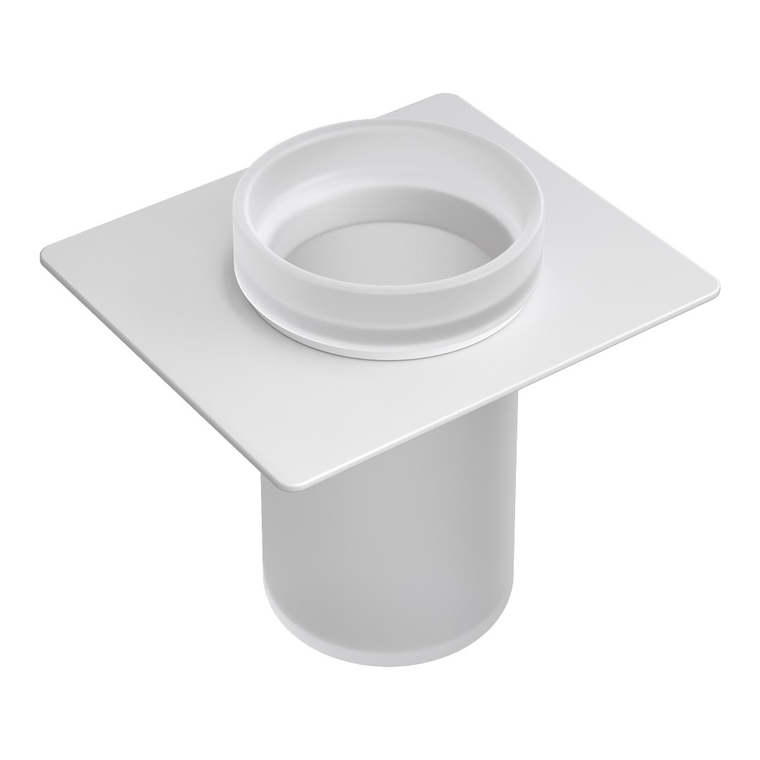 Стакан для полки White/Белый