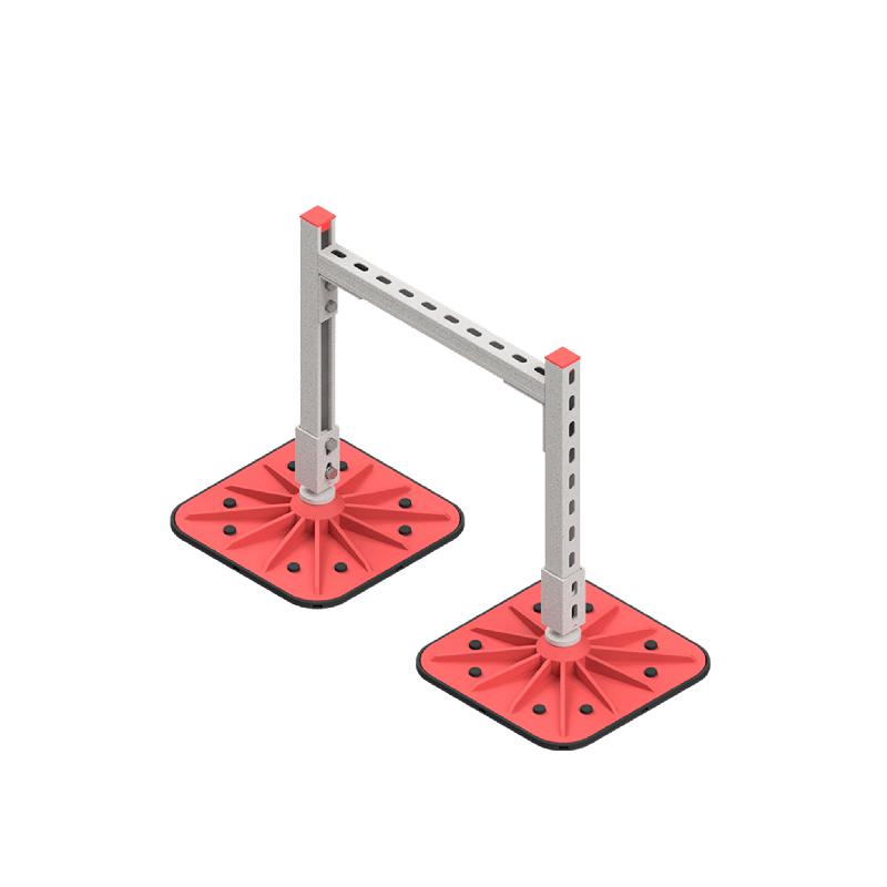 Конструкция опорная для горизонт. прямоугольн. воздуховодов и метал. лотков кабеленесущих систем TECHNORAPTOR FOOT 500х500 HD КМ TR0284