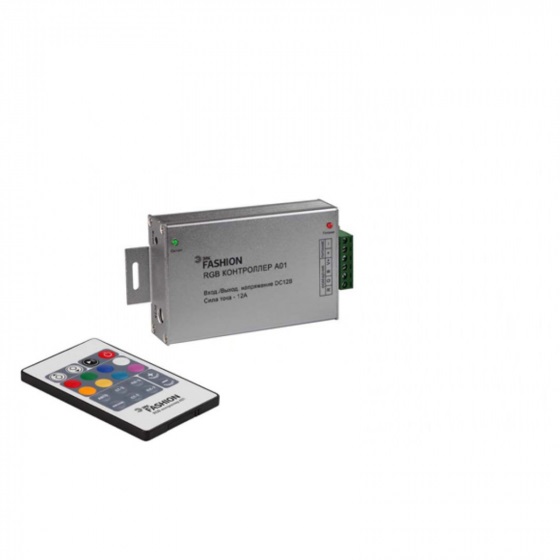 Контроллер для свет. ленты RGBcontroller-12-A01-RF (40/840)