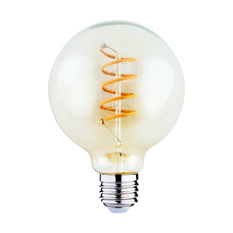 Лампа светодиодная филаментная Loft 271 G125 4Вт 2700К E27 Voltega 8518