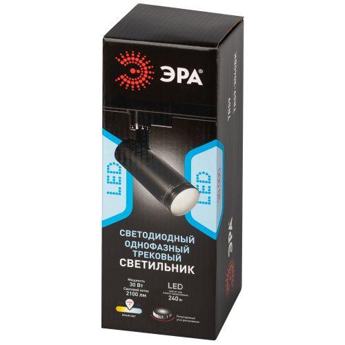 Светильник светодиодный TR59-3040 BK 30Вт 4000К трековый однофазный черн. Эра Б0054448
