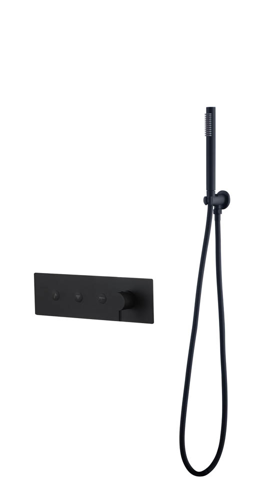 Смеситель FUSION с ручным душем BLACK