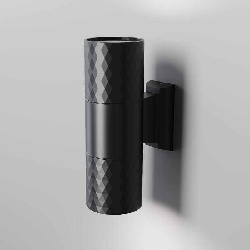 Светильник Bowery 2х50Вт GU10 IP54 бра настен. Maytoni O583WL-02B