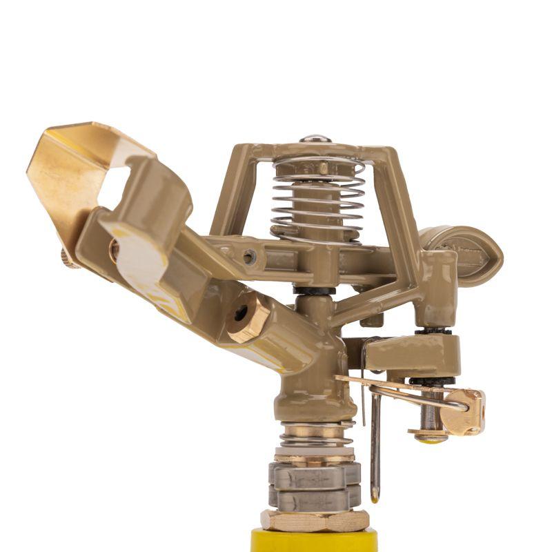 Дождеватель импульсный на метал. подставке латун. Профи ЧЕТЫРЕ СЕЗОНА 62-0314-F