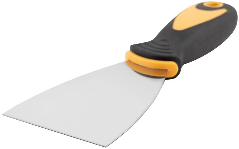 Шпатель нерж. сталь прорезиненная ручка 2. 5дюйм (63мм) FIT 06694