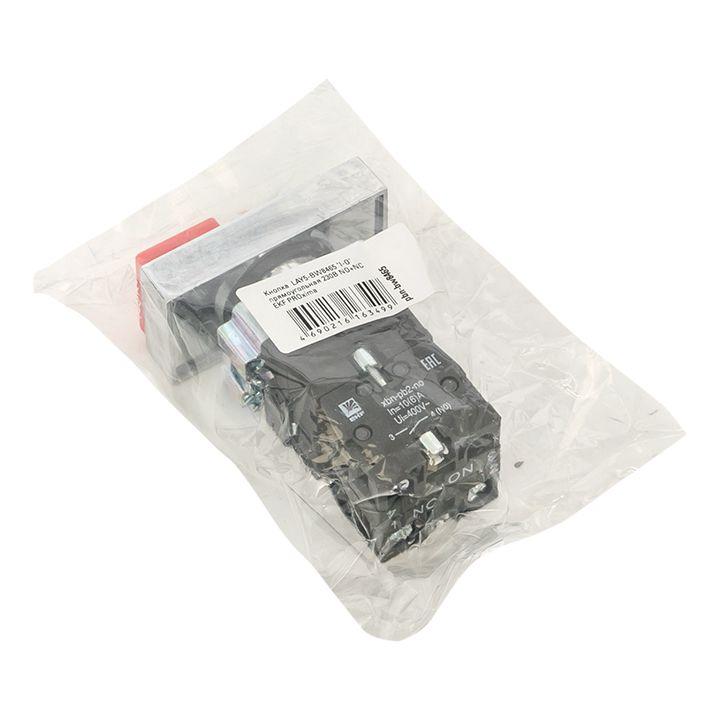 Кнопка LAY5-BW8465 "I-O" прямоугольная 230В NO+NC PROxima EKF pbn-bw8465