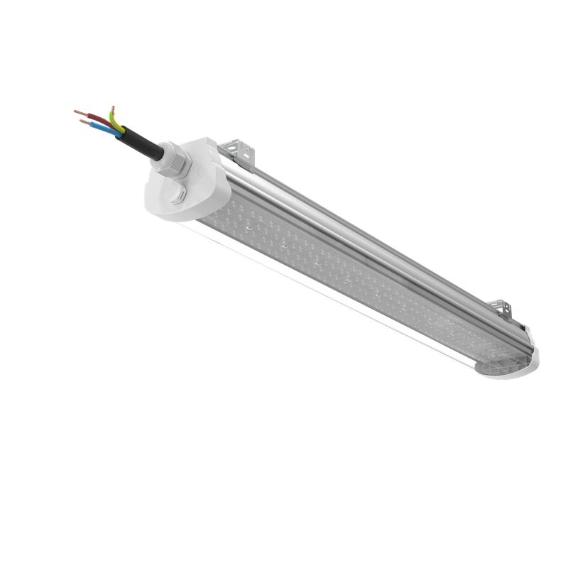 Светильник светодиодный ДСП WP 20 C 20W N 840 2 L600 600х74х60мм 20Вт 4000К IP66 пылевлагозащ. управл. по DALI-2 бел. Русский Свет 27072023804