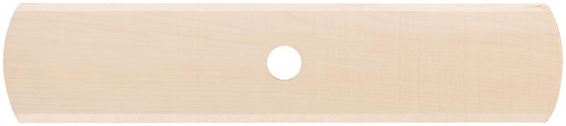 Щетка для пола деревянная овальная (тротуарная) 6-ти рядная 275мм КУРС 68044