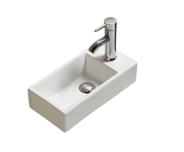 Раковина Gid N9270L 61127L подвесная белая 40.5x20.5x10.5