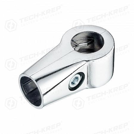 Соединитель 2-х труб Т-образно усиленный хром (уп.1шт) Tech-Krep/Zitar 127448
