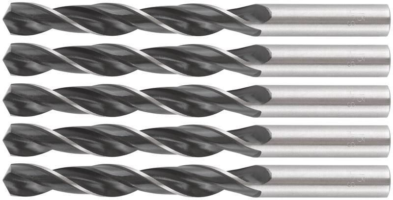 Сверло по металлу HSS черненые 13.0х151мм (уп.5шт) FIT 33604