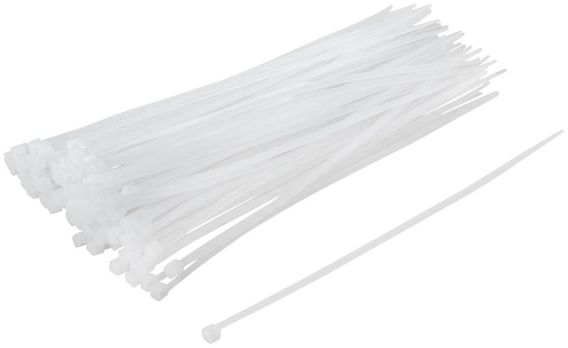 Хомут для проводов 150х2.5мм нейлон. бел. (уп.100шт) FIT 60415