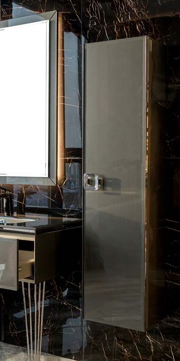 Пенал LUCIDO Глянцевый Графит 307005