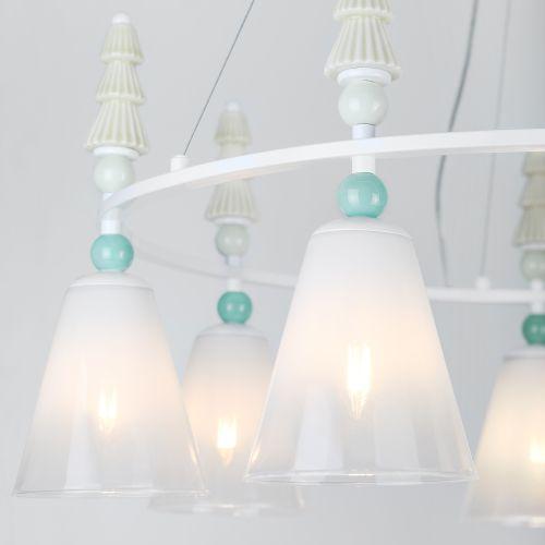 Люстра Cataleya 4146-307 60Вт 7хE27 дизайн Rivoli Б0066496