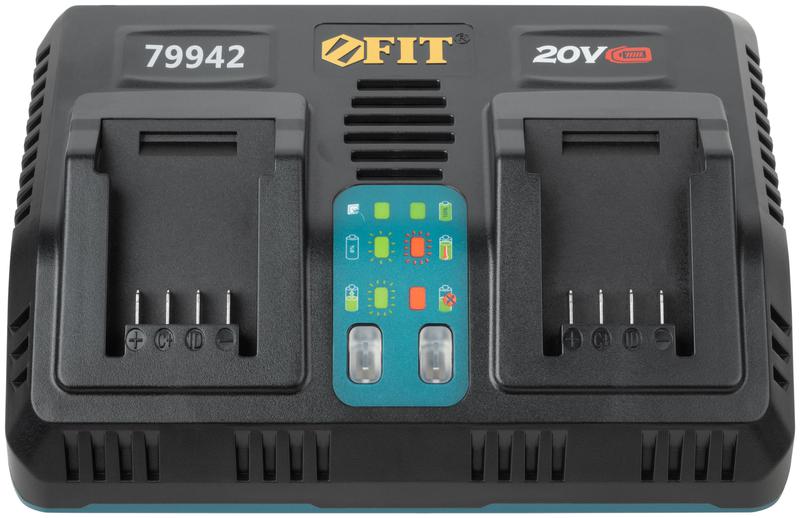 Устройство зарядное 230В/50Гц 21.5В 4.5А FIT 79942