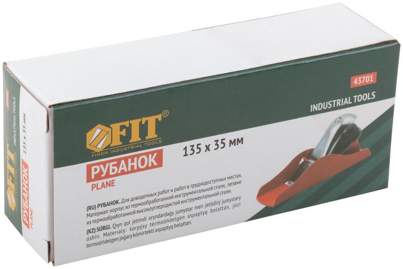 Рубанок "мини" 135х35мм FIT 43701