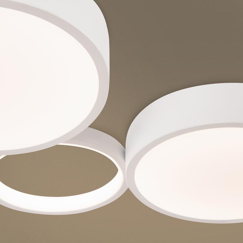 Светильник Molecule 56Вт IP20 потолочн. Freya FR6080CL-L76W