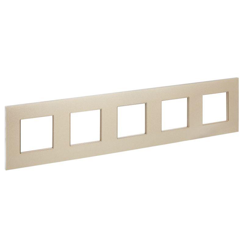 Рамка 5-м SKANDY SK-F35Sh металл шампань IEK SK-M52-M-K37