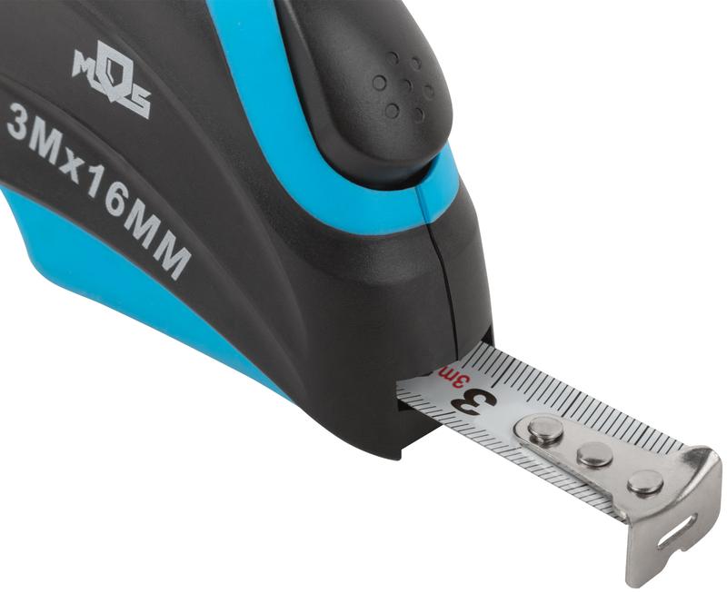 Рулетка Автостоп 3мх16мм MOS 17358М