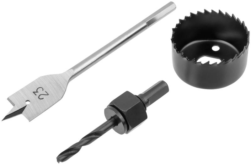 Сверло наборное для замков набор 3шт (23/50мм) FIT 36351