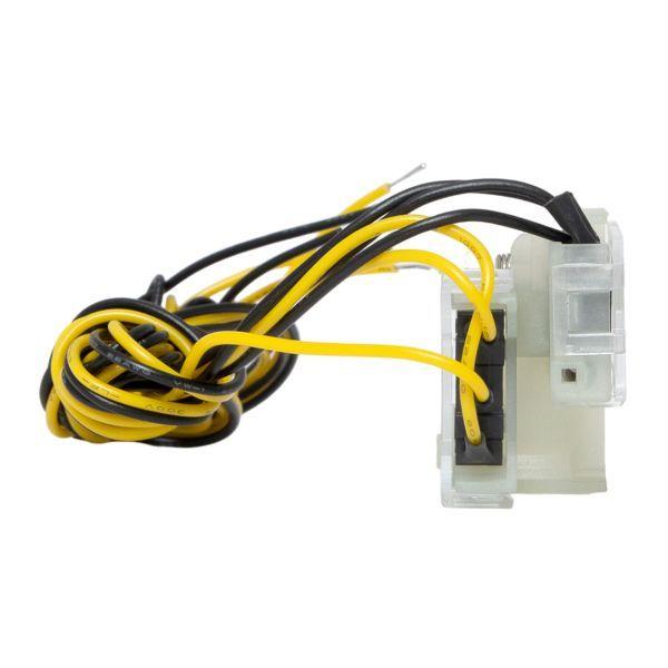 Контакт дополнительный + аварийный ВА-99М 100 с проводами EKF mccb99m-100-alax-w