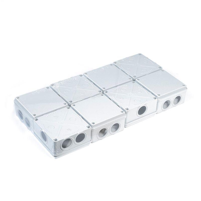 Коробка распределительная ОП 100х100х50 безгалоген. (HF) (уп.8шт) Промрукав 40-0300м