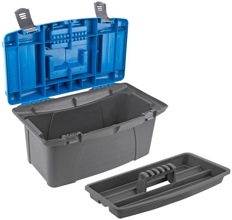 Ящик для инструментов 480х275х230мм с морозостойким замком MOS 65536М