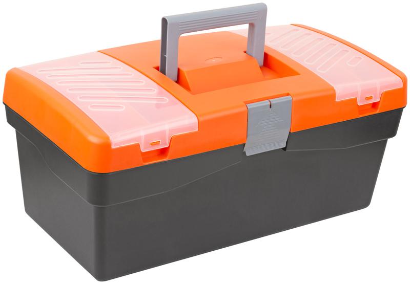 Ящик для инструмента пластиковый 17дюйм ( 420х220х180мм ) FIT 65577