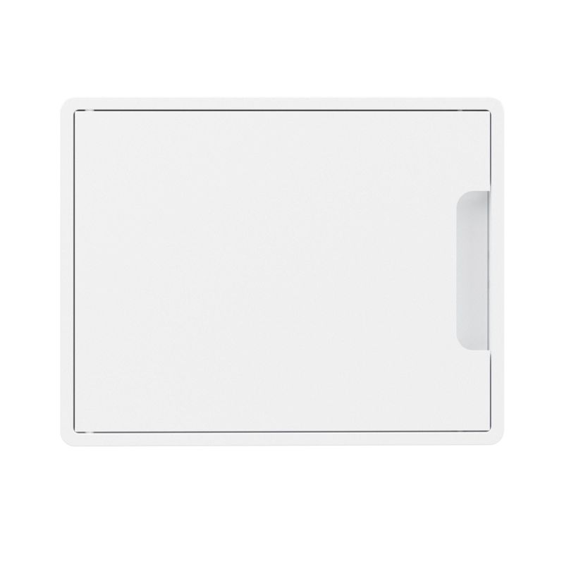 Щиток встраиваемый FRAME 8мод. для полых стен с бел. дверцей с 2 шинами PEN на 6 и 8 отверст. бел. DKC F08B3WW