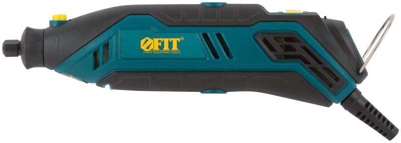 Машина гравировальная 130Вт 10000-35000об/мин 2.4/3.2мм набор насадок FIT 80598