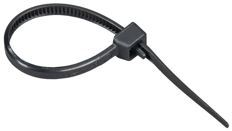 Хомут 3.6х100мм P6.6 съемный черн. (уп.100шт) IEK UHH13-D036-100-100-K02