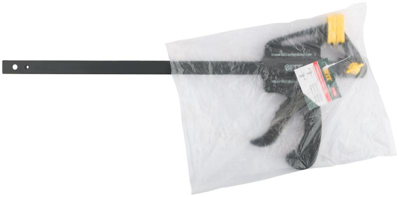 Струбцина нейлоновая пистолетная 300х465х60мм FIT 59268