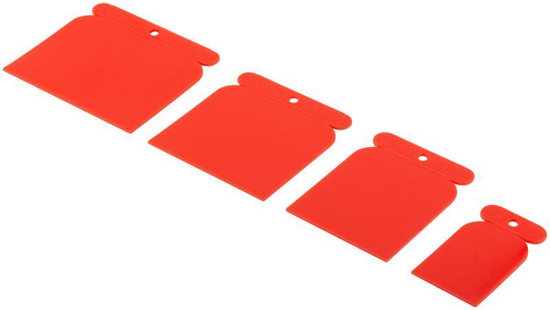 Шпатель пластиковый набор 4шт "Япончик" 50/80/100/120мм FIT 06752