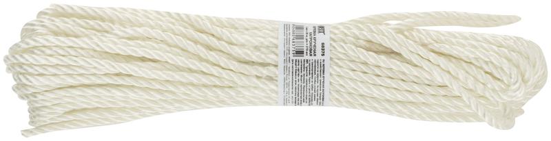 Веревка крученая капроновая 5ммх20м р/н=270кгс FIT 68375