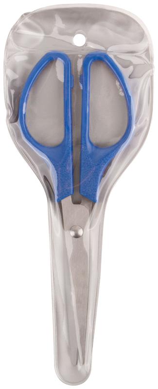 Ножницы бытовые нержавеющие пластиковые ручки толщина лезвия 1.4мм 170мм КУРС 67326