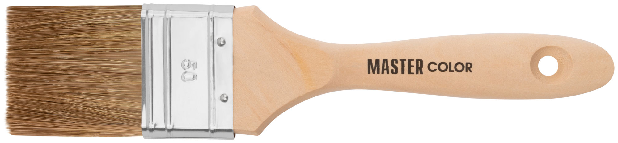 Кисть флейцевая, толщ. 16 мм, 70% ПЭT/30% натур.щетина, нерж. обжим, ширина 50 мм