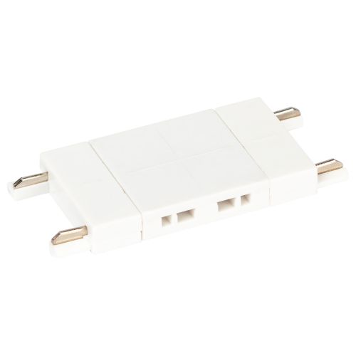 Коннектор прямой для тонкого магнитного трекового шинопровода бел. TRM-S5-SC WH Эра Б0059028