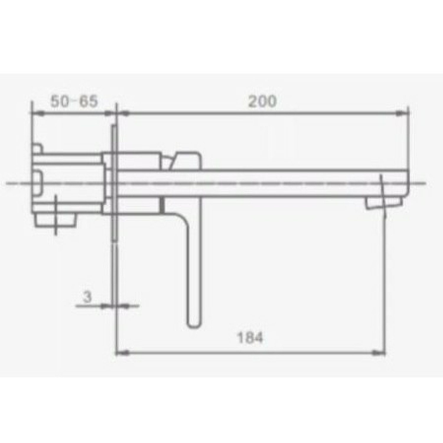 Смеситель для раковины Raglo R30.11, хром