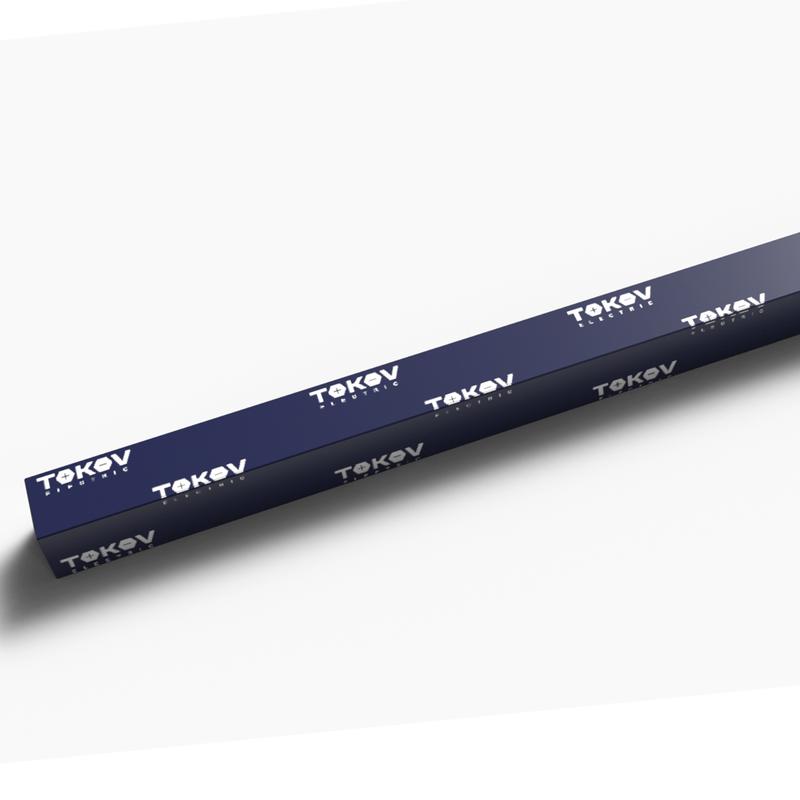 Кабель-канал 40х40 L2000 пластик бел. TOKOV ELECTRIC TKE-KK-40-40-2000-WH