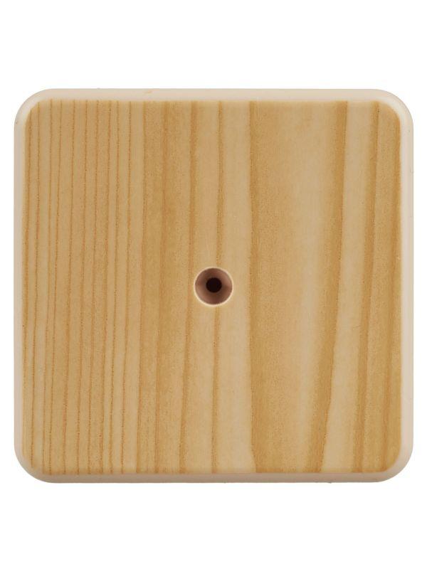 Коробка распаячная ОП 75х75х20 IP20 КМ41212-04 (6 клем. 6кв.мм) сосна IEK UKO10-075-075-020-K34