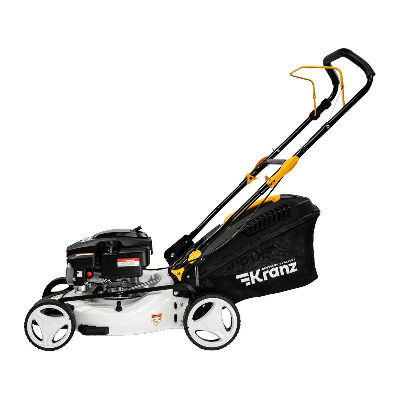 Газонокосилка бензиновая KR-430NSP несамоходная 150куб.см 43см Kranz KR-16-1235